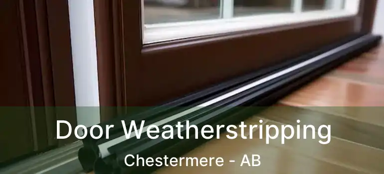  Door Weatherstripping Chestermere - AB
