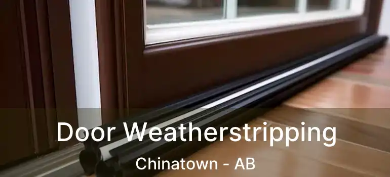  Door Weatherstripping Chinatown - AB