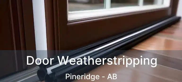  Door Weatherstripping Pineridge - AB