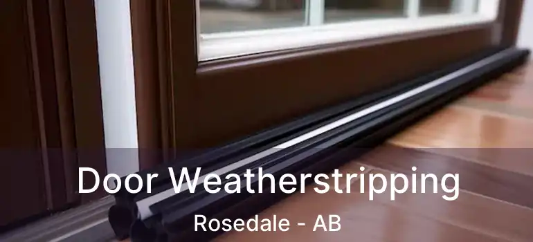  Door Weatherstripping Rosedale - AB