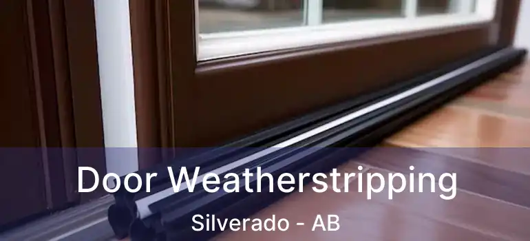  Door Weatherstripping Silverado - AB