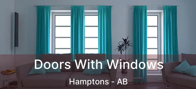  Doors With Windows Hamptons - AB