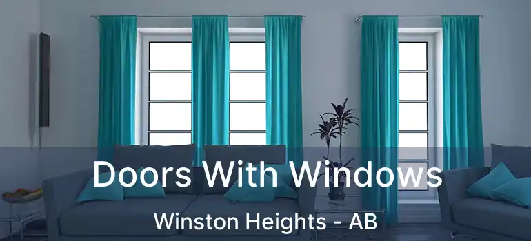  Doors With Windows Winston Heights - AB