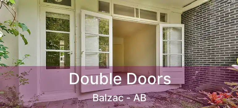  Double Doors Balzac - AB