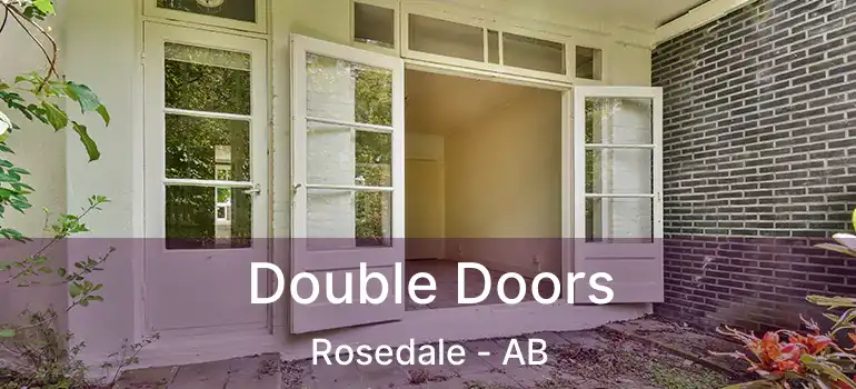  Double Doors Rosedale - AB