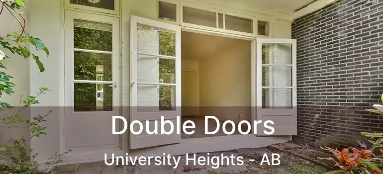 Double Doors University Heights - AB