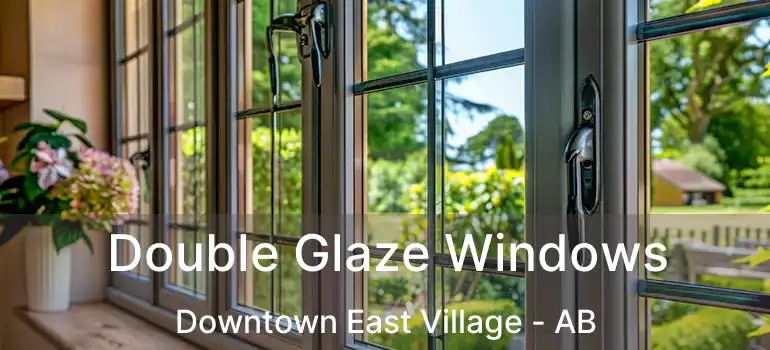  Double Glaze Windows Downtown East Village - AB