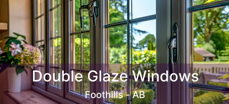  Double Glaze Windows Foothills - AB