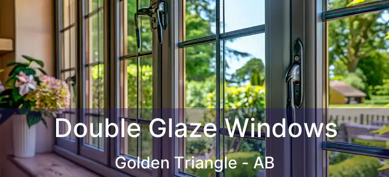  Double Glaze Windows Golden Triangle - AB