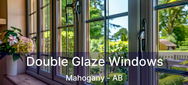  Double Glaze Windows Mahogany - AB