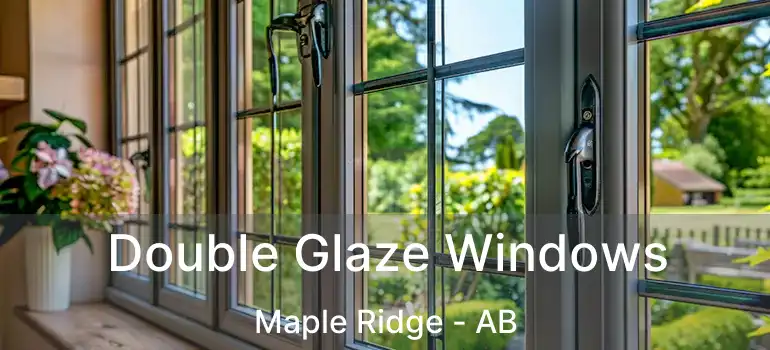  Double Glaze Windows Maple Ridge - AB