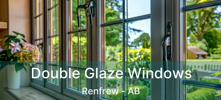 Double Glaze Windows Renfrew - AB