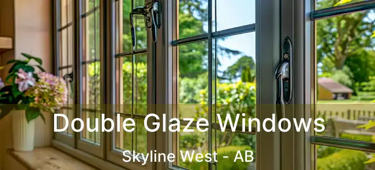 Double Glaze Windows Skyline West - AB