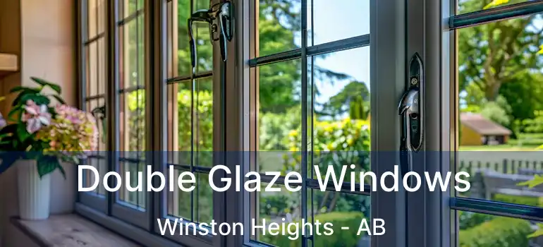  Double Glaze Windows Winston Heights - AB