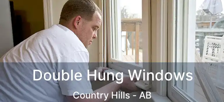  Double Hung Windows Country Hills - AB