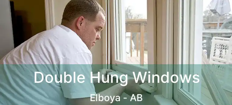  Double Hung Windows Elboya - AB