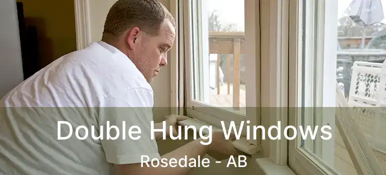  Double Hung Windows Rosedale - AB