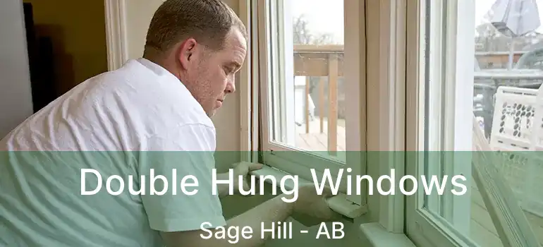  Double Hung Windows Sage Hill - AB