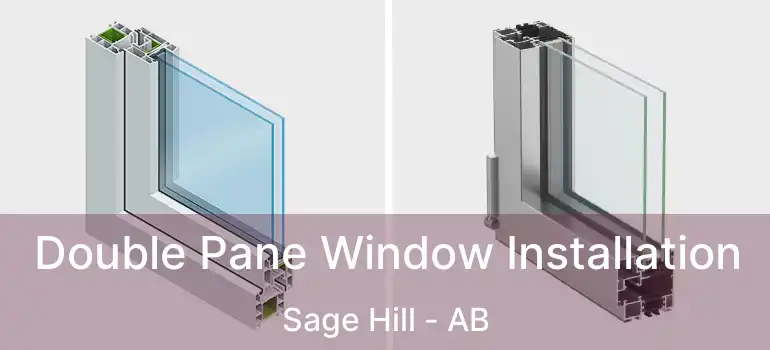  Double Pane Window Installation Sage Hill - AB