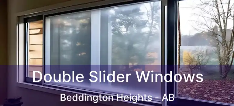  Double Slider Windows Beddington Heights - AB