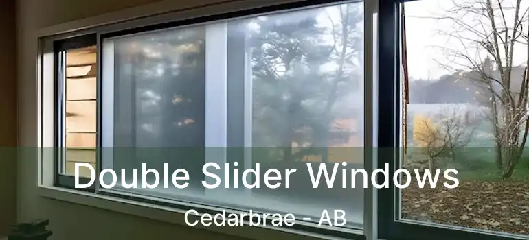  Double Slider Windows Cedarbrae - AB