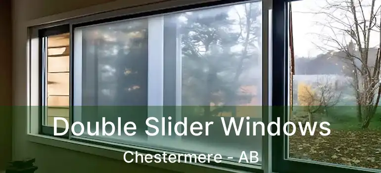  Double Slider Windows Chestermere - AB