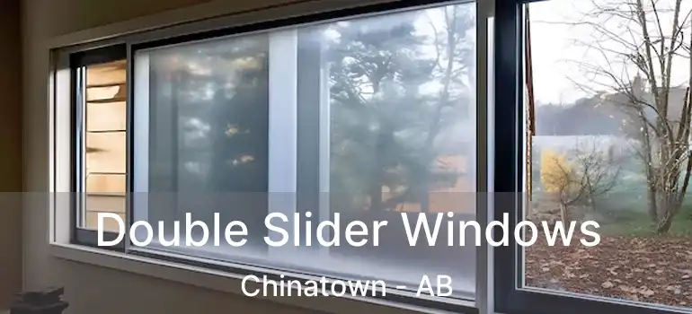  Double Slider Windows Chinatown - AB