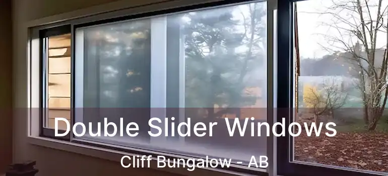 Double Slider Windows Cliff Bungalow - AB