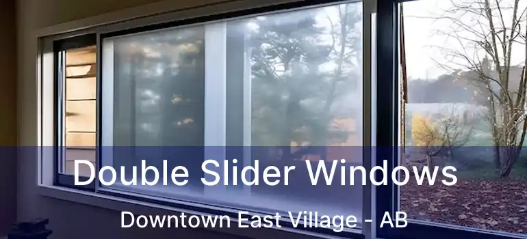  Double Slider Windows Downtown East Village - AB