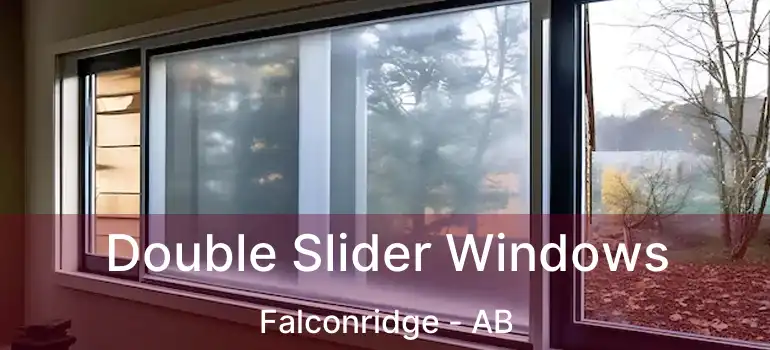  Double Slider Windows Falconridge - AB