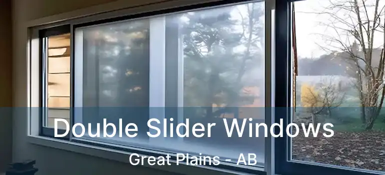  Double Slider Windows Great Plains - AB