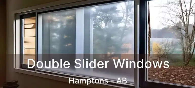  Double Slider Windows Hamptons - AB