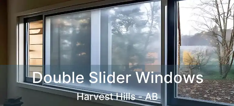  Double Slider Windows Harvest Hills - AB