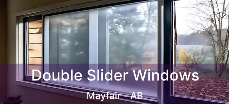  Double Slider Windows Mayfair - AB