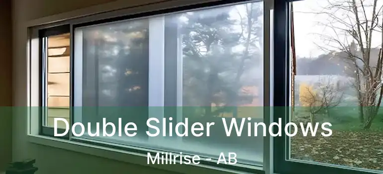  Double Slider Windows Millrise - AB
