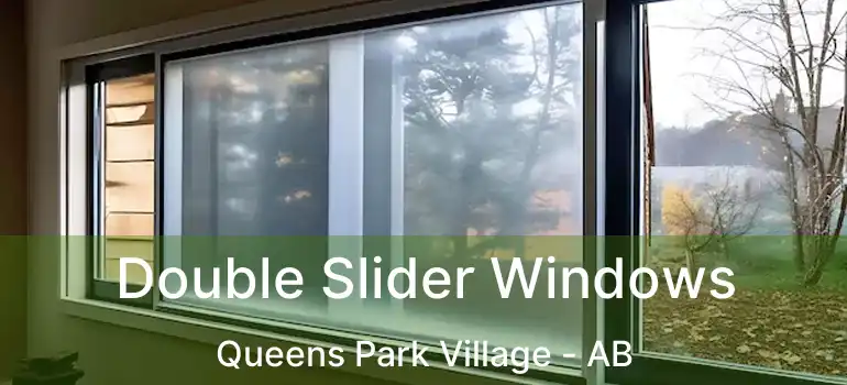  Double Slider Windows Queens Park Village - AB