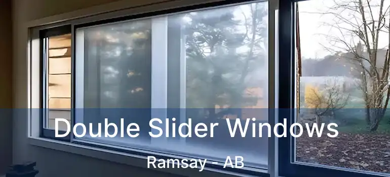  Double Slider Windows Ramsay - AB
