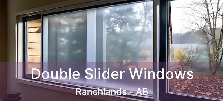  Double Slider Windows Ranchlands - AB