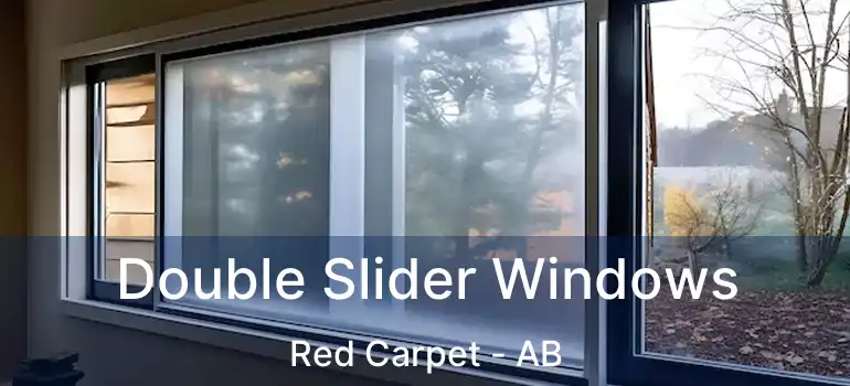 Double Slider Windows Red Carpet - AB