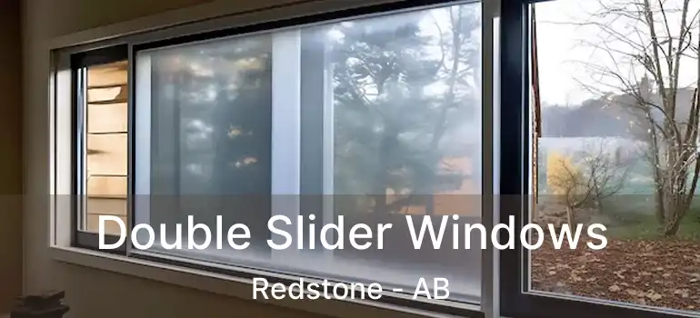  Double Slider Windows Redstone - AB