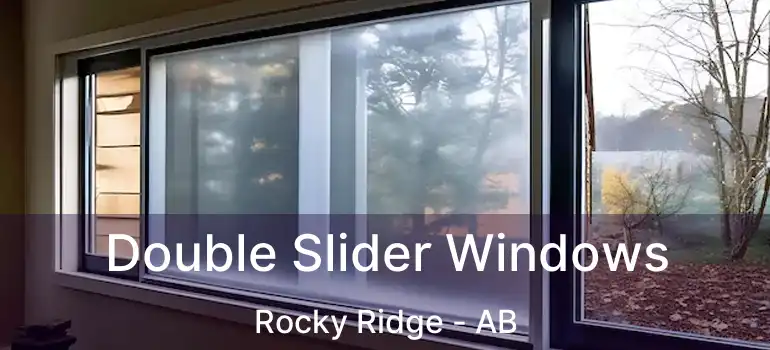  Double Slider Windows Rocky Ridge - AB