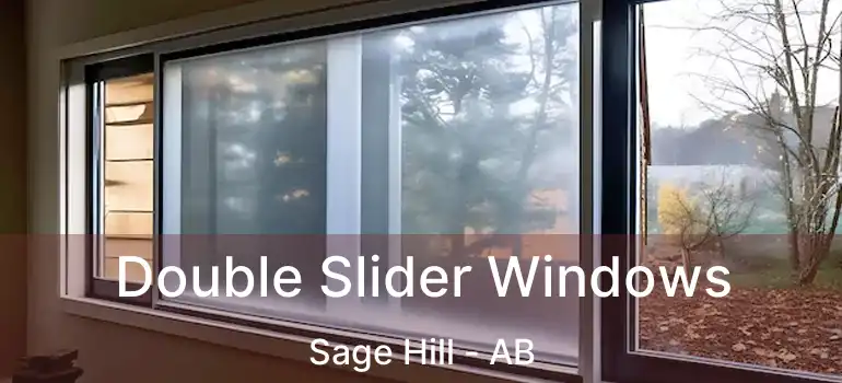  Double Slider Windows Sage Hill - AB