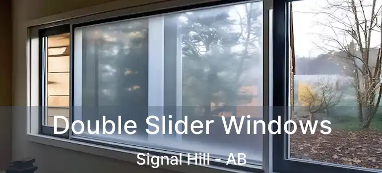  Double Slider Windows Signal Hill - AB