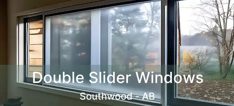  Double Slider Windows Southwood - AB