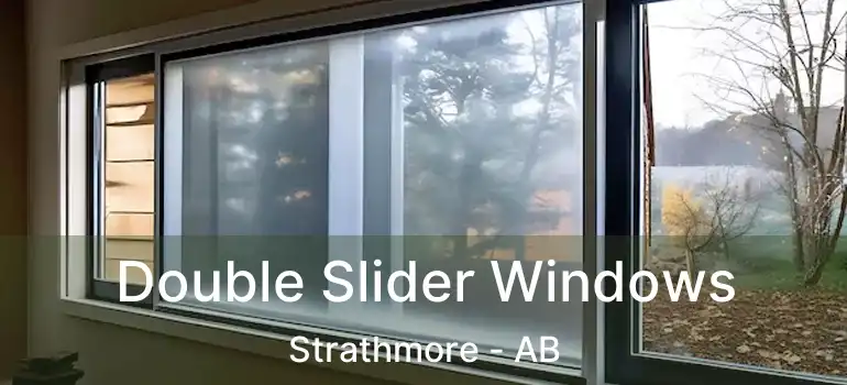  Double Slider Windows Strathmore - AB