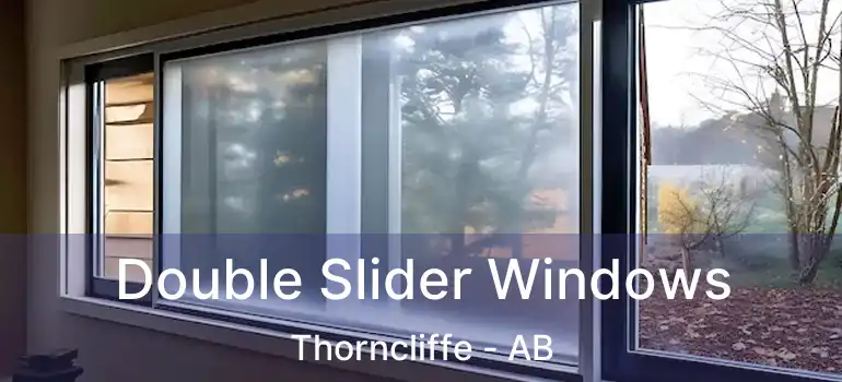  Double Slider Windows Thorncliffe - AB