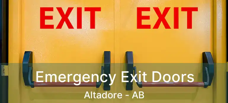  Emergency Exit Doors Altadore - AB