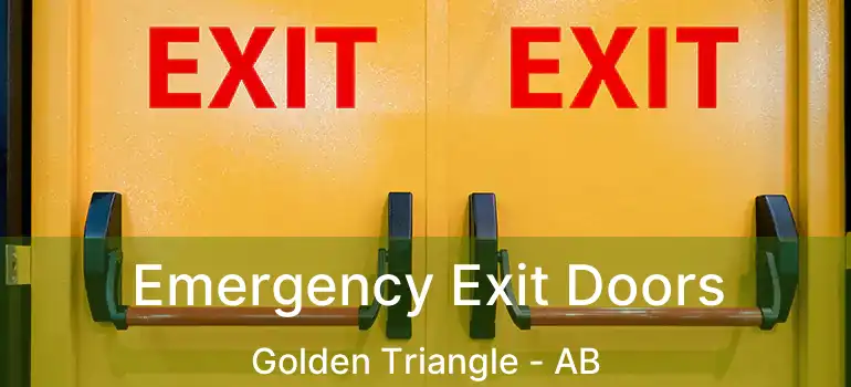  Emergency Exit Doors Golden Triangle - AB