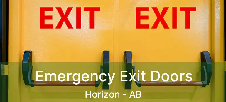  Emergency Exit Doors Horizon - AB