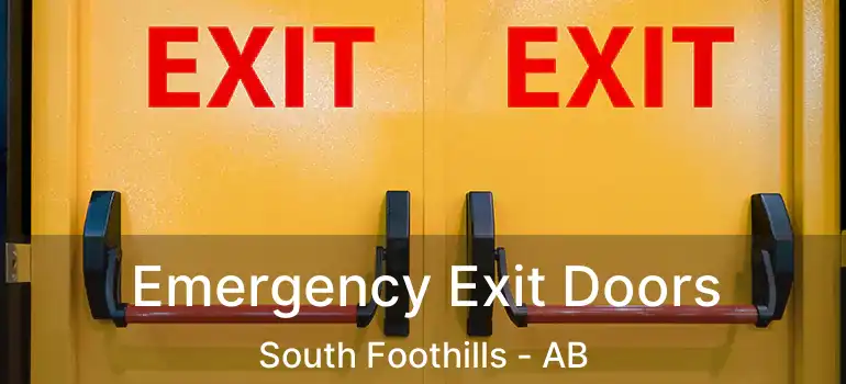  Emergency Exit Doors South Foothills - AB
